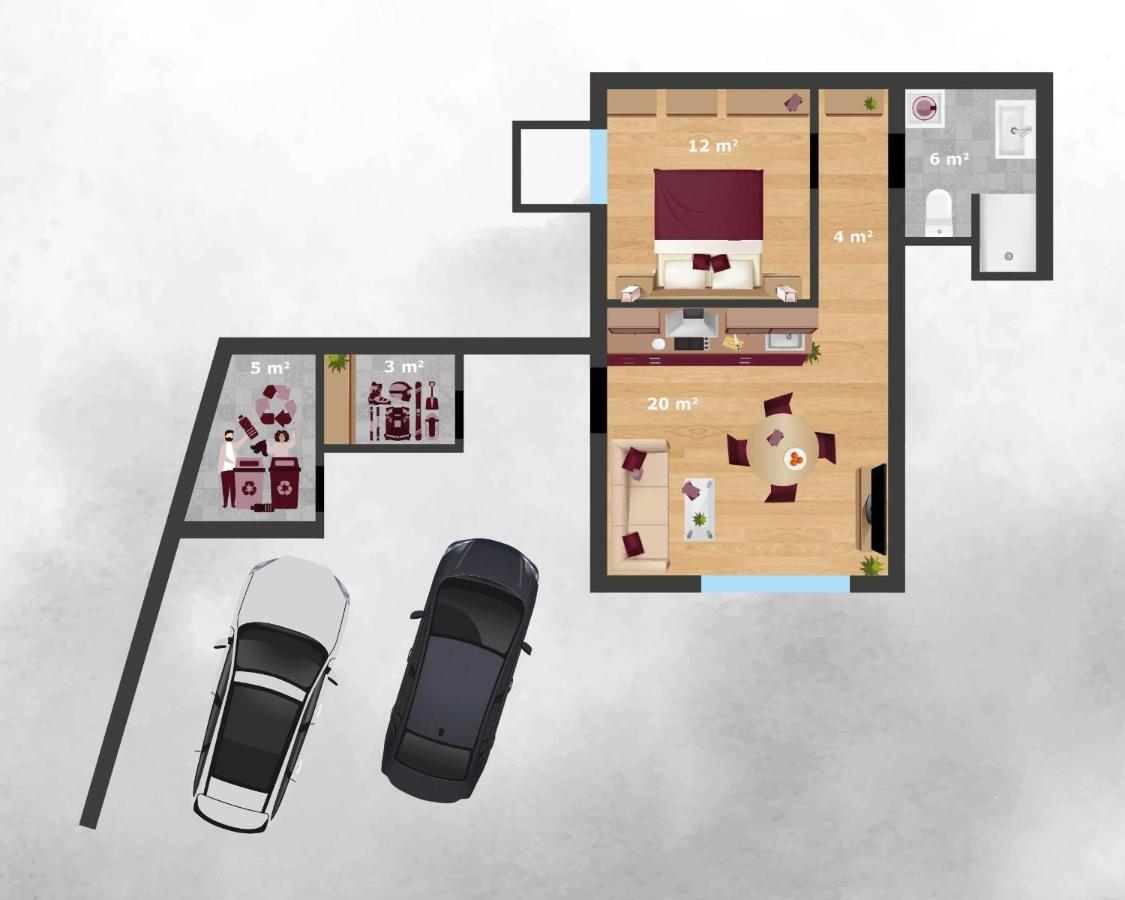 See.View Apartment Luaran gambar